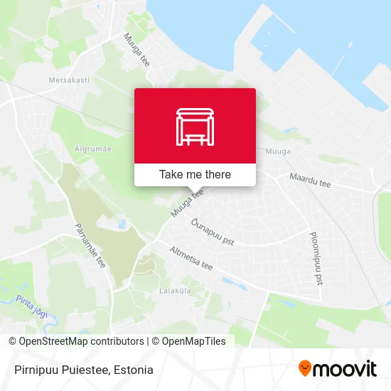 Карта Pirnipuu Puiestee