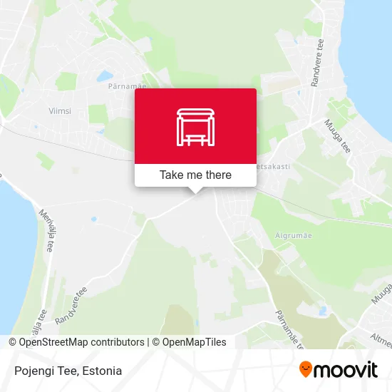 Карта Pojengi Tee