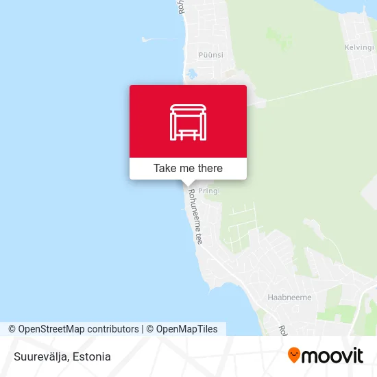 Карта Suurevälja