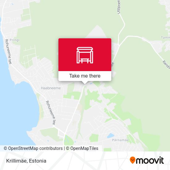 Карта Krillimäe