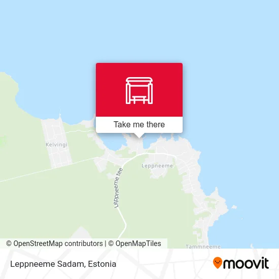Карта Leppneeme Sadam