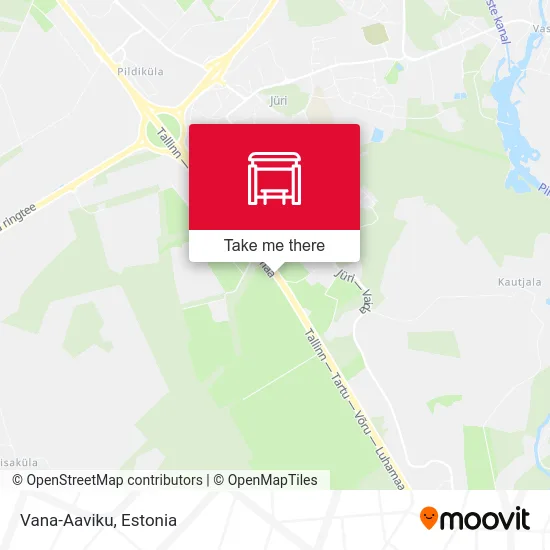 Карта Vana-Aaviku