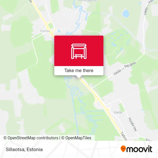 Карта Sillaotsa