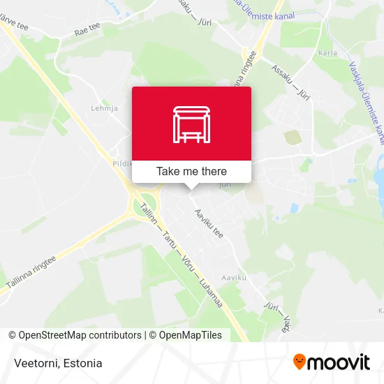 Карта Veetorni