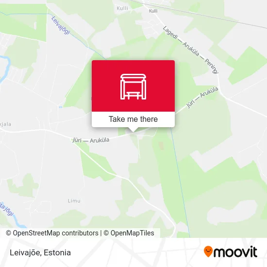 Карта Leivajõe