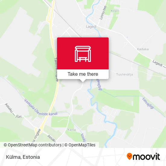Карта Külma