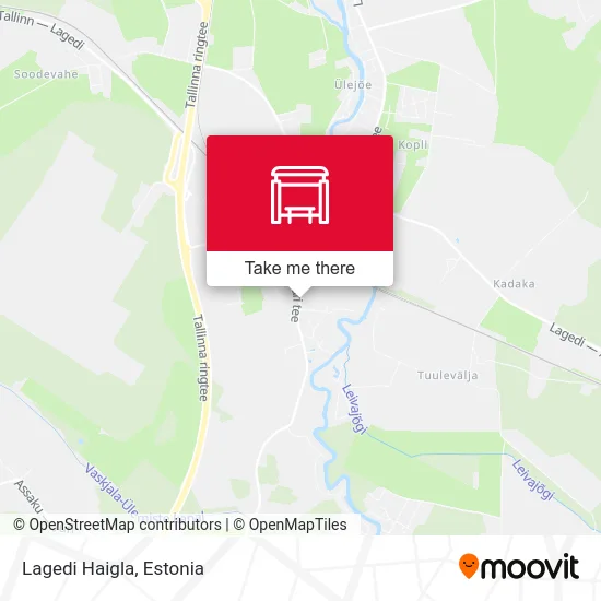 Карта Lagedi Haigla