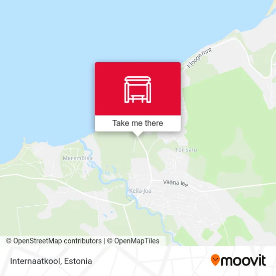 Карта Internaatkool