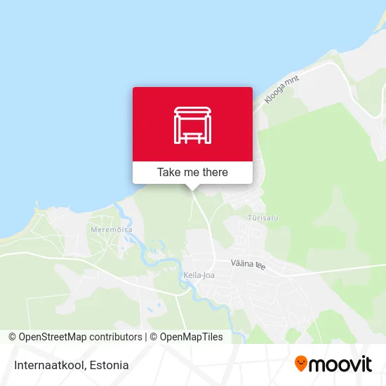 Карта Internaatkool