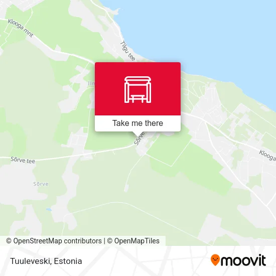 Карта Tuuleveski