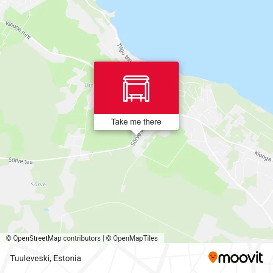 Карта Tuuleveski