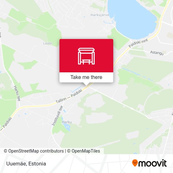 Карта Uuemäe
