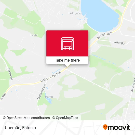 Карта Uuemäe