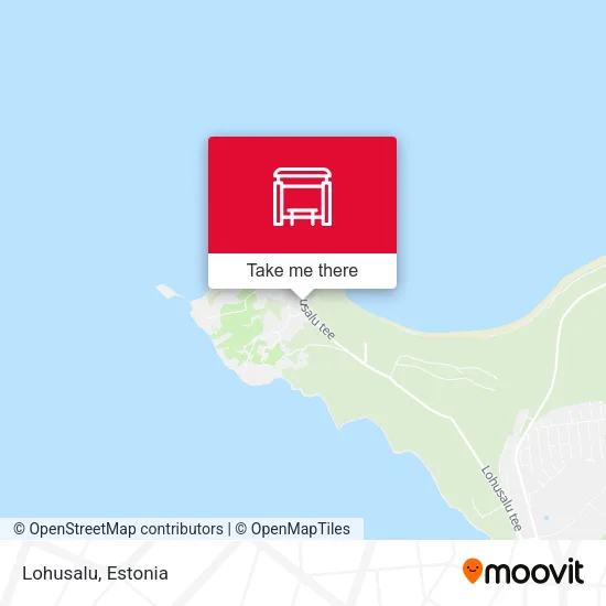 Карта Lohusalu