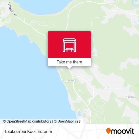 Laulasmaa Kool map