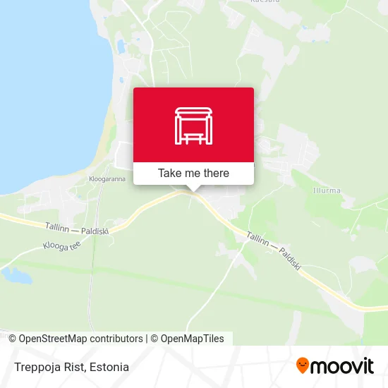 Карта Treppoja Rist