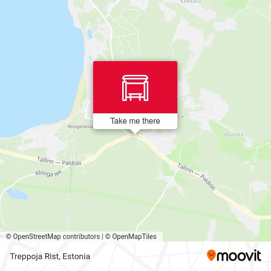 Карта Treppoja Rist