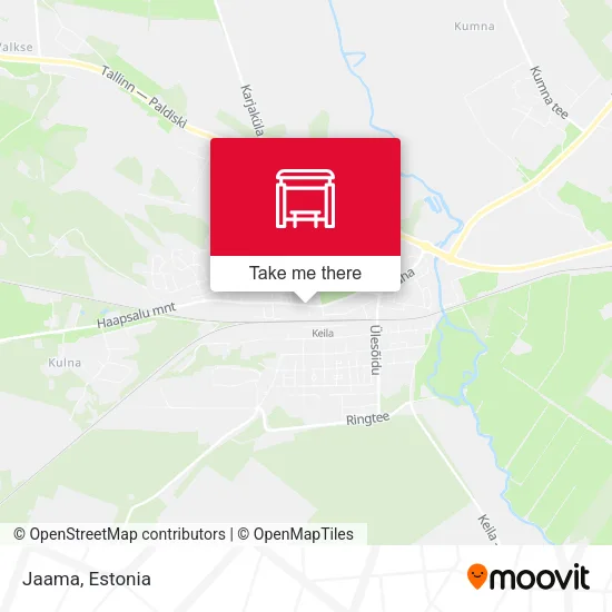 Карта Jaama