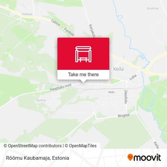 Карта Rõõmu Kaubamaja
