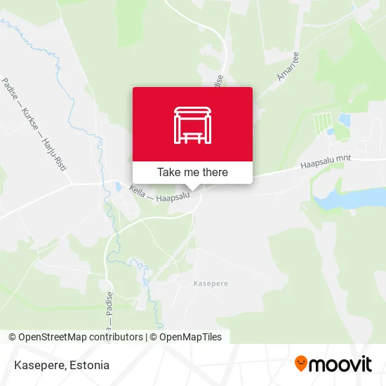 Kasepere map