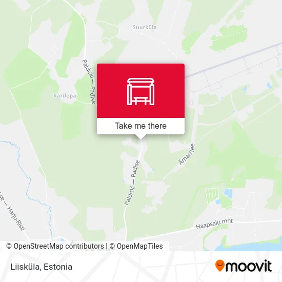 Карта Liisküla
