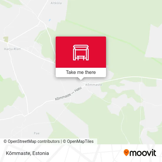 Карта Kõmmaste