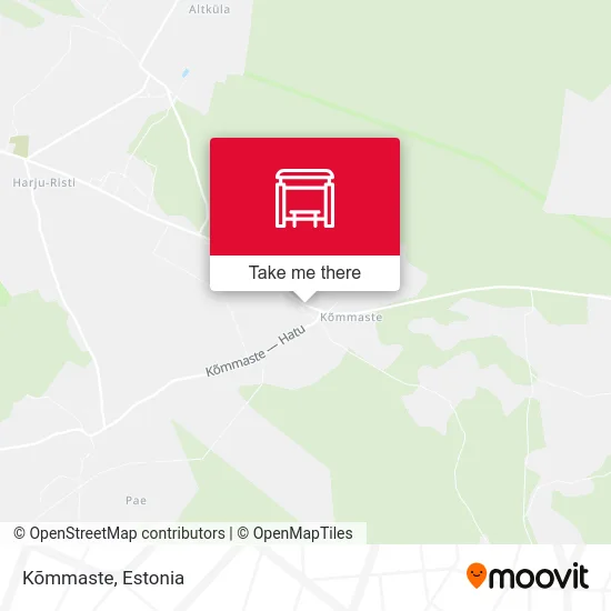 Карта Kõmmaste