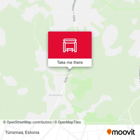 Карта Türismaa