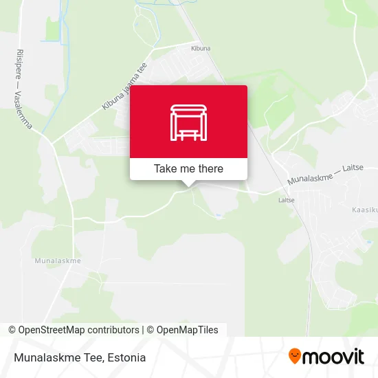 Карта Munalaskme Tee