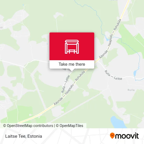 Карта Laitse Tee