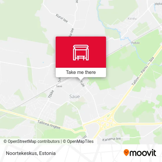 Карта Noortekeskus
