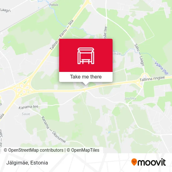 Карта Jälgimäe