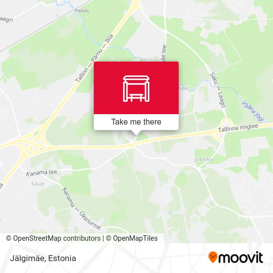 Карта Jälgimäe