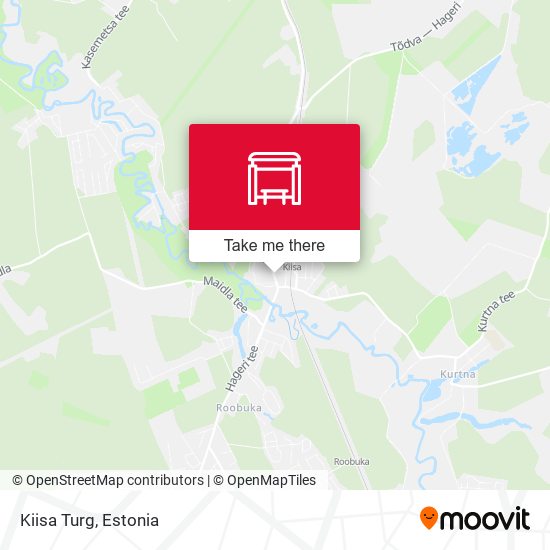 Kiisa Turg map