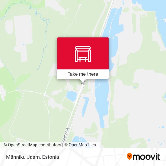 Карта Männiku Jaam