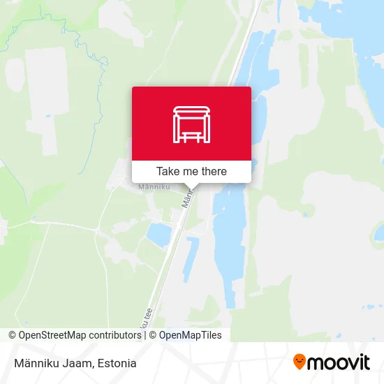 Карта Männiku Jaam