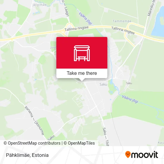 Карта Pähklimäe