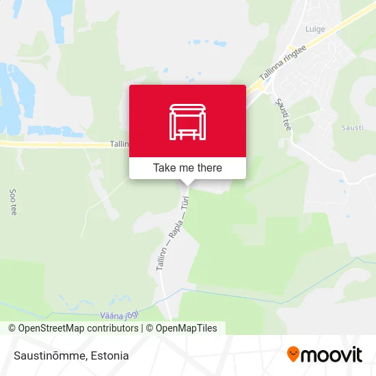 Карта Saustinõmme