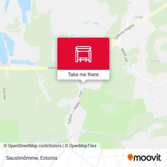 Карта Saustinõmme