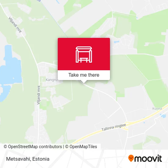 Карта Metsavahi