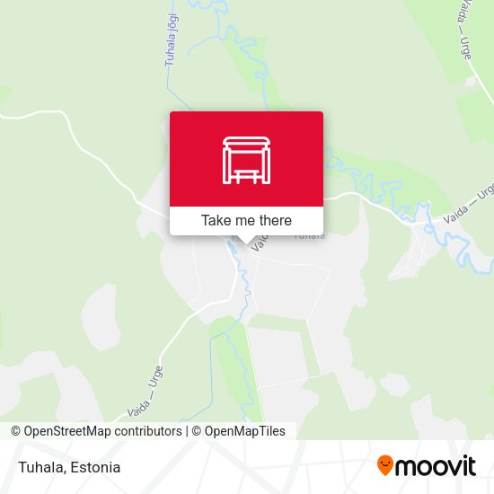 Карта Tuhala