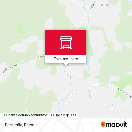 Карта Pärtlimäe
