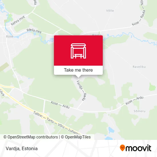Карта Vardja