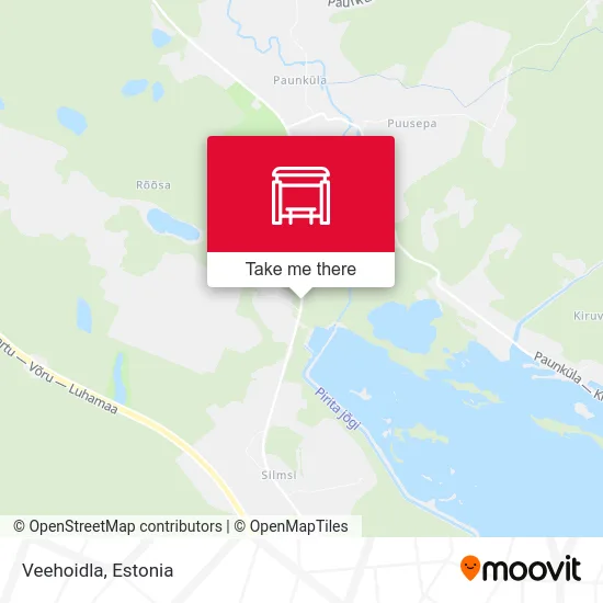 Карта Veehoidla