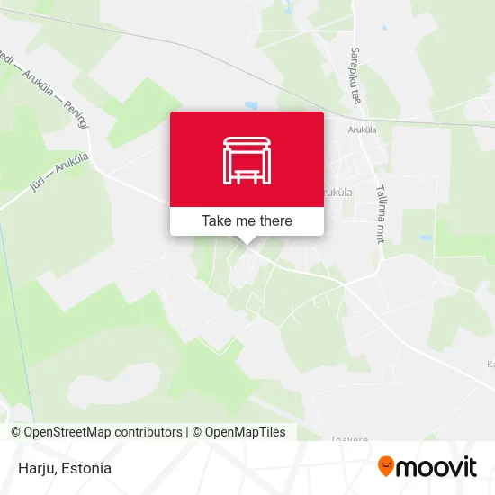 Карта Harju