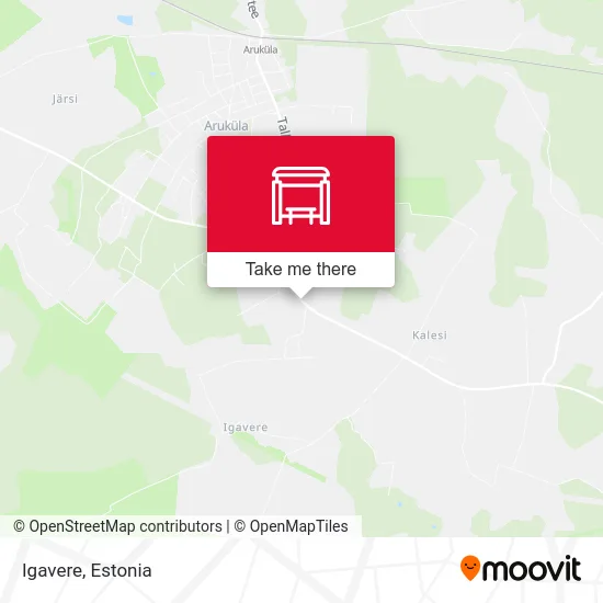 Карта Igavere