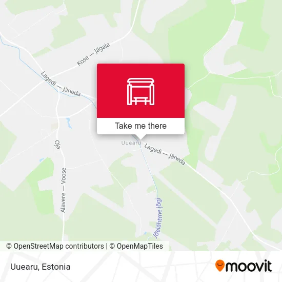 Карта Uuearu