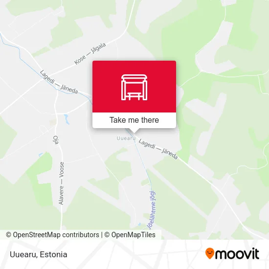 Карта Uuearu