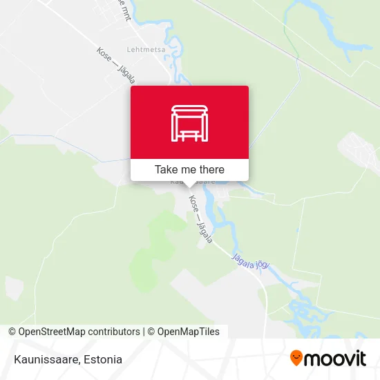 Карта Kaunissaare