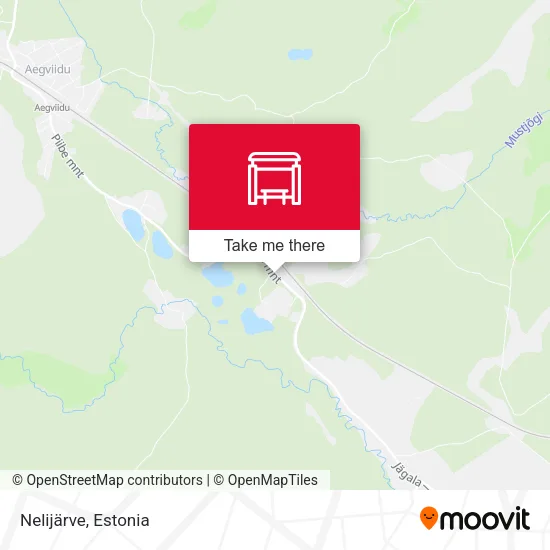 Nelijärve map